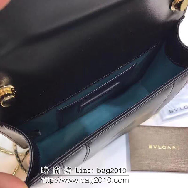BVLGARI寶格麗 專櫃新款 蛇頭扣環 單層蛇頭包 鏈條單肩斜挎包 B283558 FYD1318